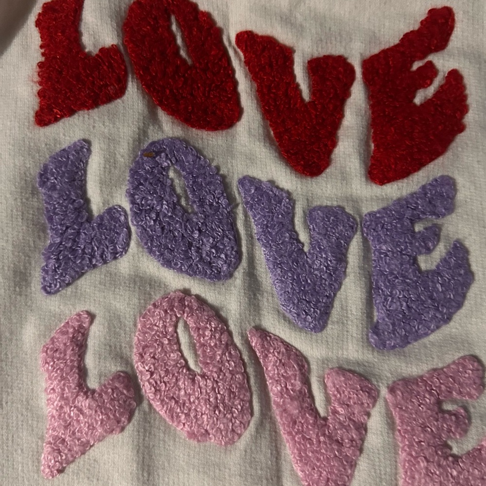 Wonder Nation Cream and Red Sweatshirt